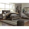 Benchcraft by Ashley Derekson Rustic Modern Dresser & Bedroom Mirror