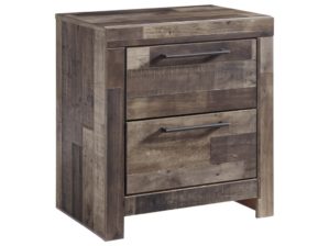 Benchcraft by Ashley Derekson Two Drawer Night Stand with USB Chargers