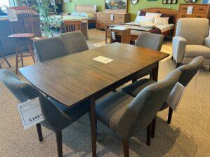 Lyncott Table and Six Upholstered Chairs